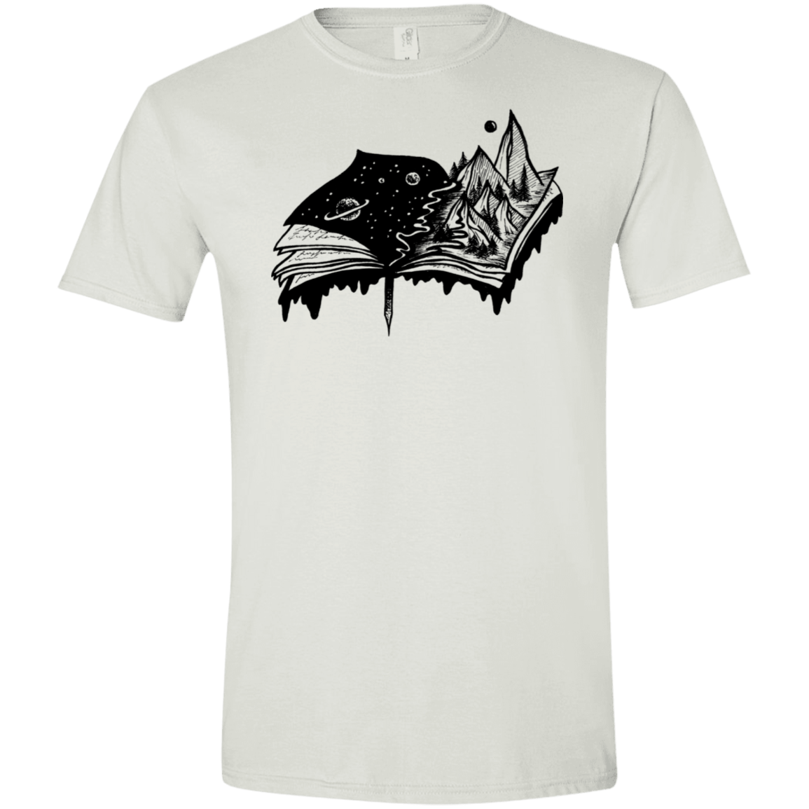 T-Shirts White / X-Small Reading is Life Men's Semi-Fitted Softstyle