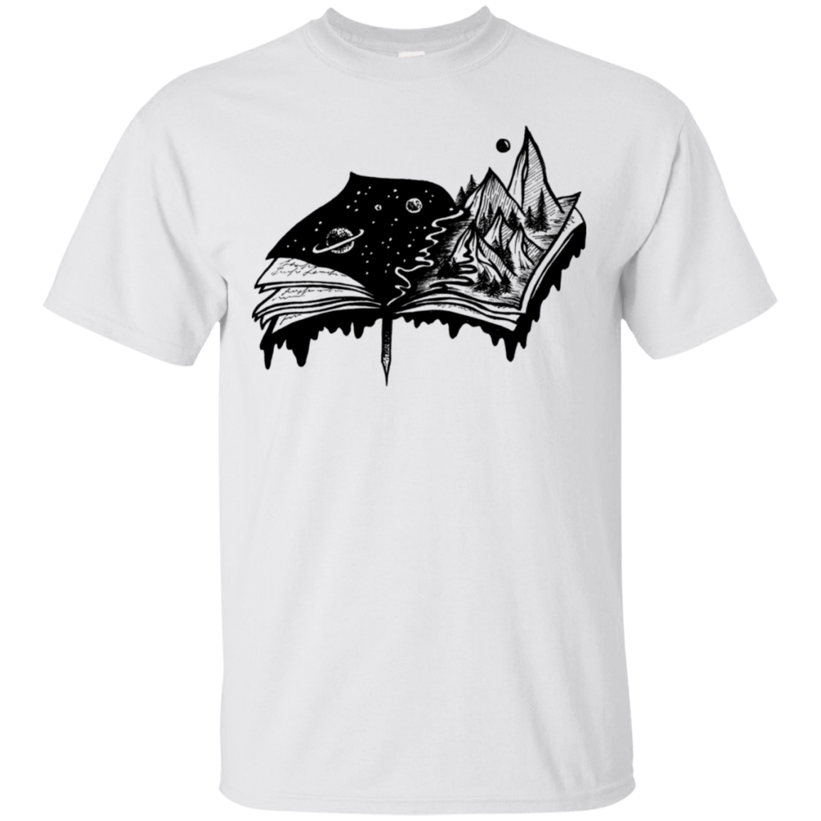 T-Shirts White / S Reading is Life T-Shirt