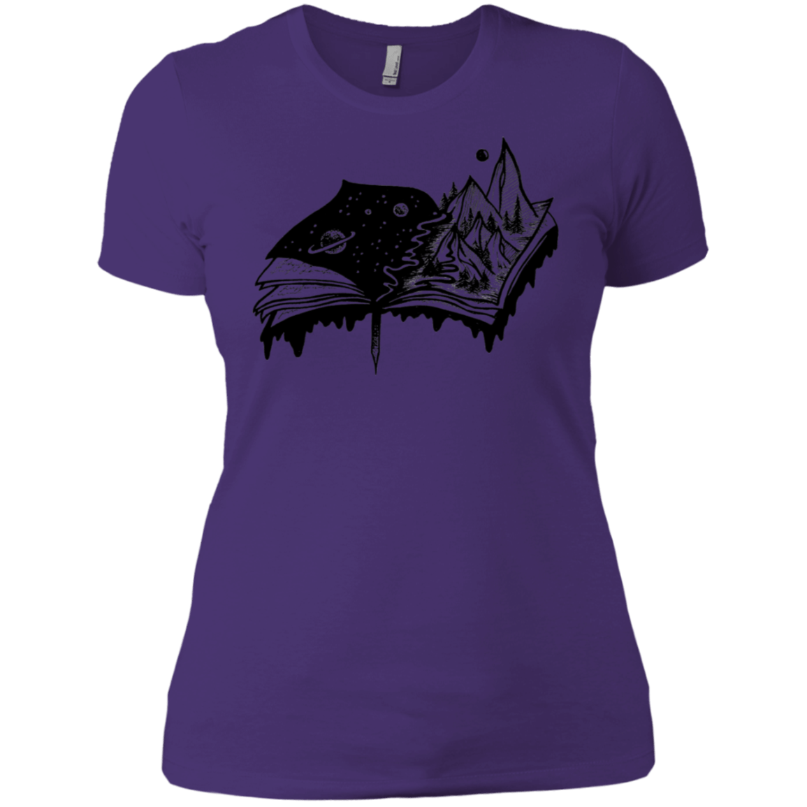 T-Shirts Purple Rush/ / X-Small Reading is Life Women's Premium T-Shirt