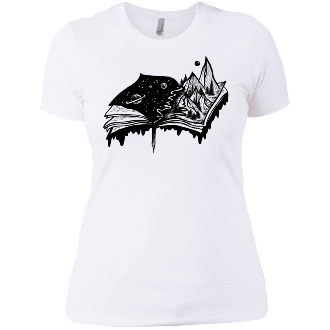 T-Shirts White / X-Small Reading is Life Women's Premium T-Shirt
