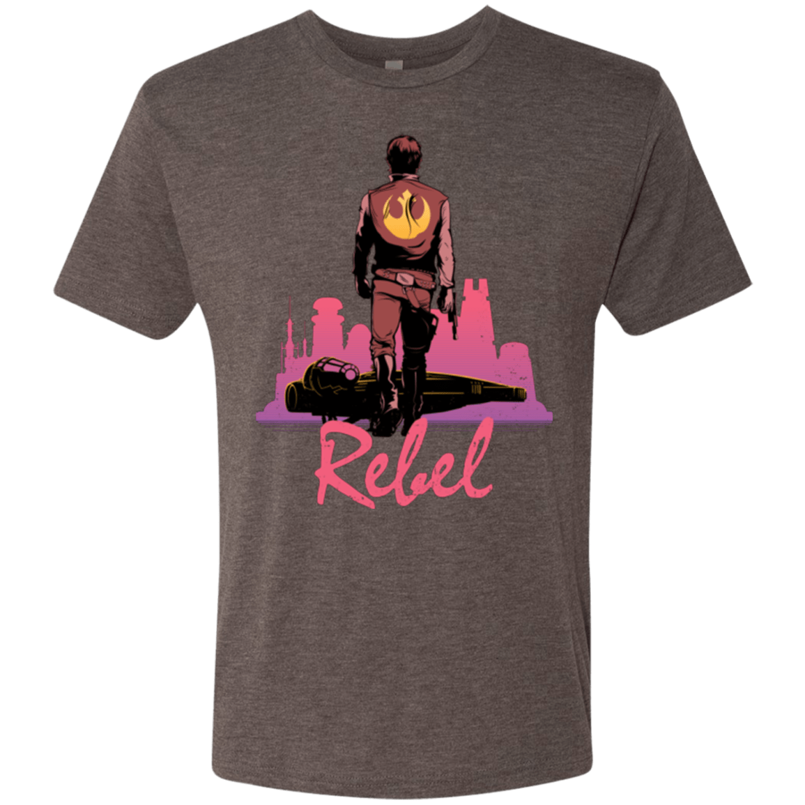 T-Shirts Macchiato / Small Rebel Men's Triblend T-Shirt