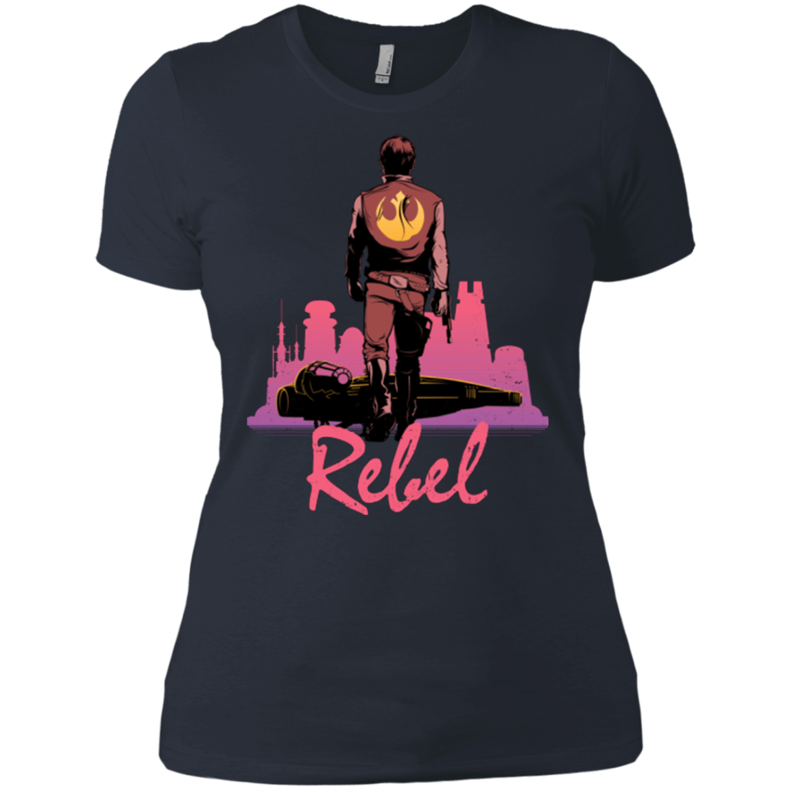T-Shirts Indigo / X-Small Rebel Women's Premium T-Shirt