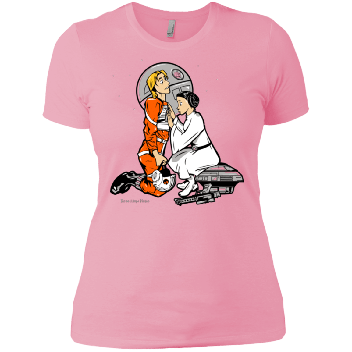T-Shirts Light Pink / X-Small Rebellon Hero Women's Premium T-Shirt