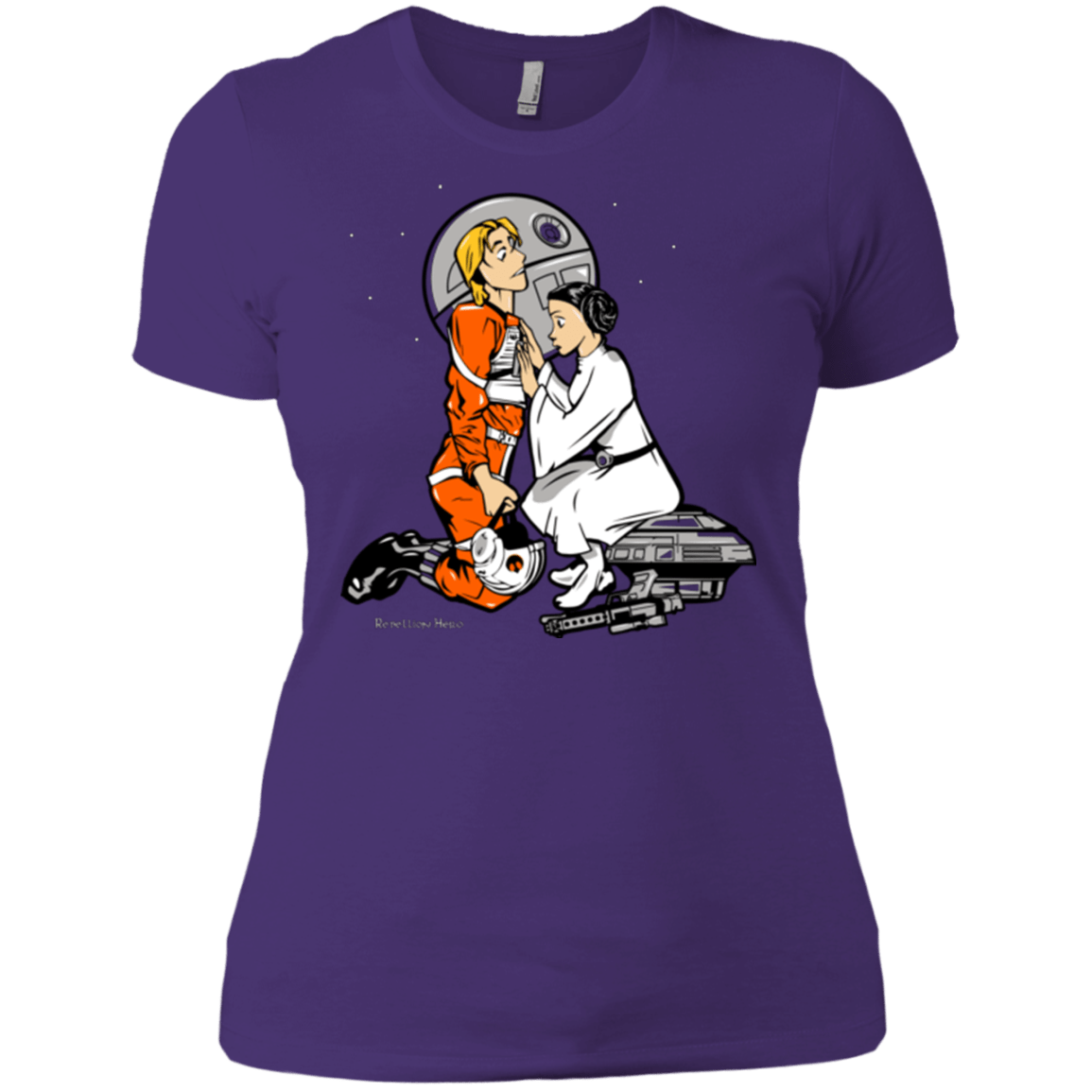 T-Shirts Purple / X-Small Rebellon Hero Women's Premium T-Shirt