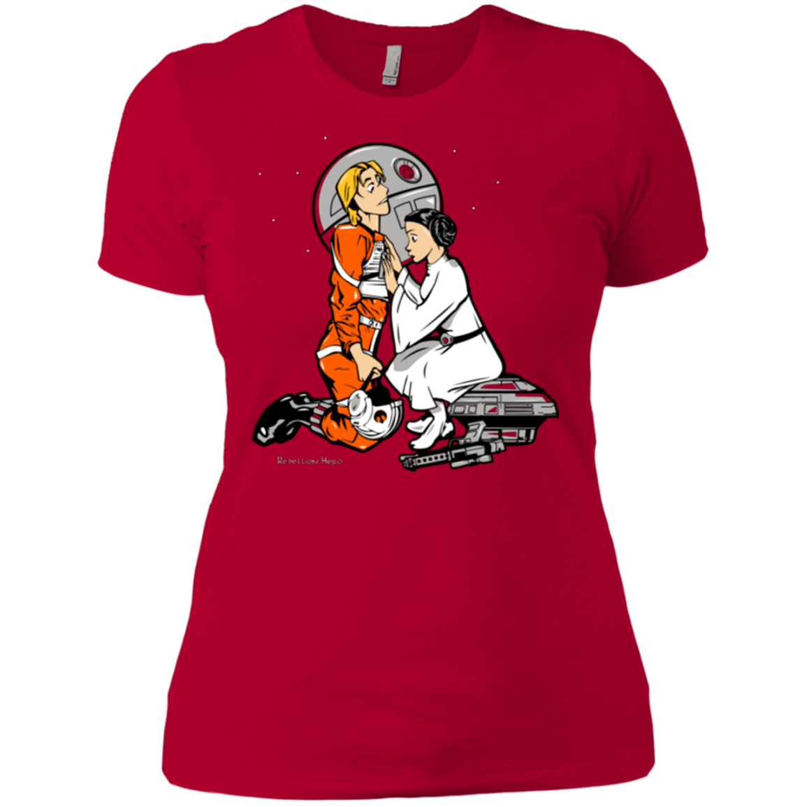 T-Shirts Red / X-Small Rebellon Hero Women's Premium T-Shirt
