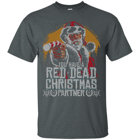 T-Shirts Dark Heather / S RED DEAD CHRISTMAS T-Shirt
