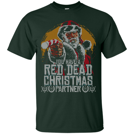 T-Shirts Forest / S RED DEAD CHRISTMAS T-Shirt