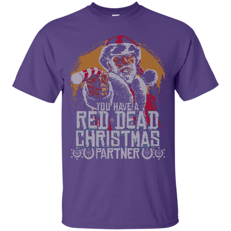 T-Shirts Purple / S RED DEAD CHRISTMAS T-Shirt
