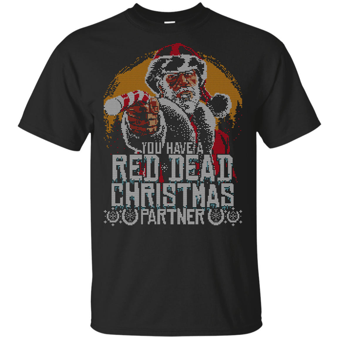 T-Shirts Black / YXS RED DEAD CHRISTMAS Youth T-Shirt