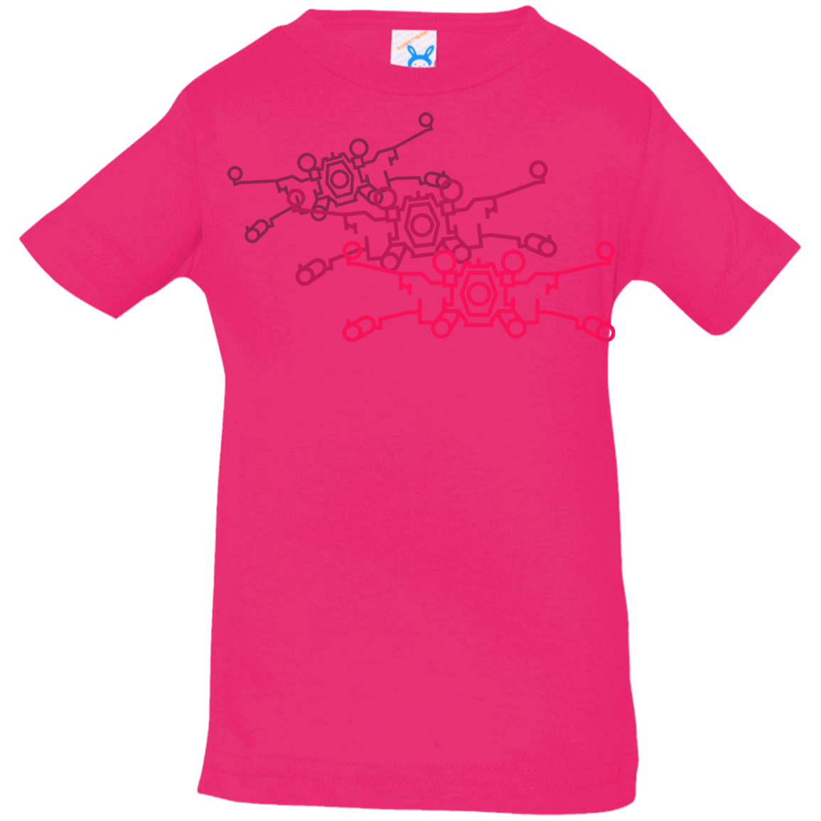 T-Shirts Hot Pink / 6 Months Red Five Infant Premium T-Shirt