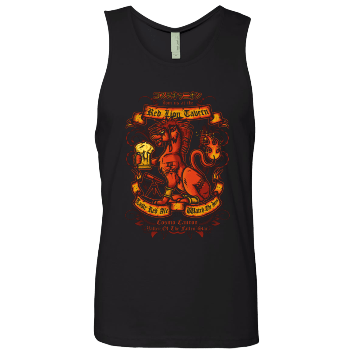 T-Shirts Black / Small RED LION TAVERN Men's Premium Tank Top