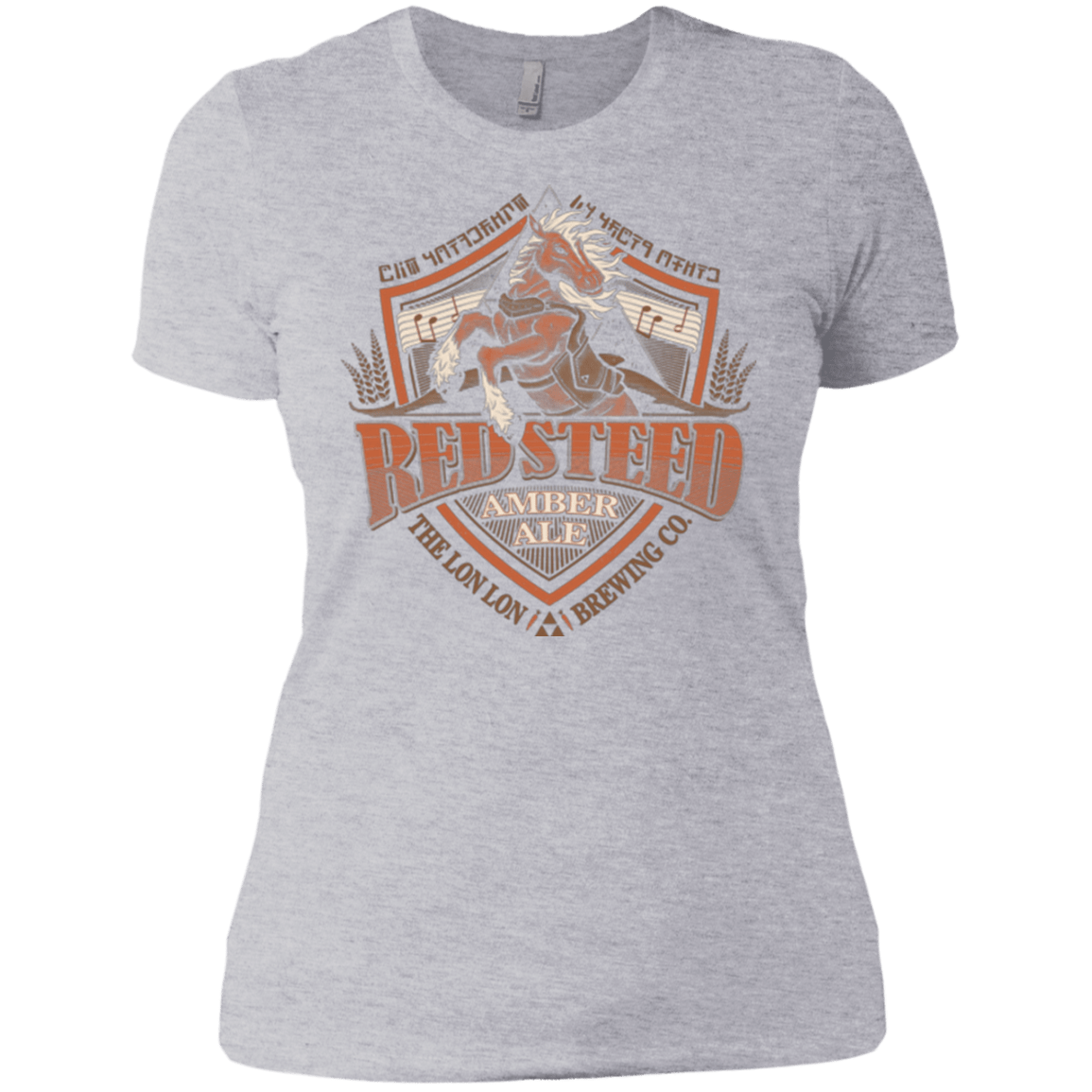 T-Shirts Heather Grey / X-Small Red Steed Amber Ale Women's Premium T-Shirt