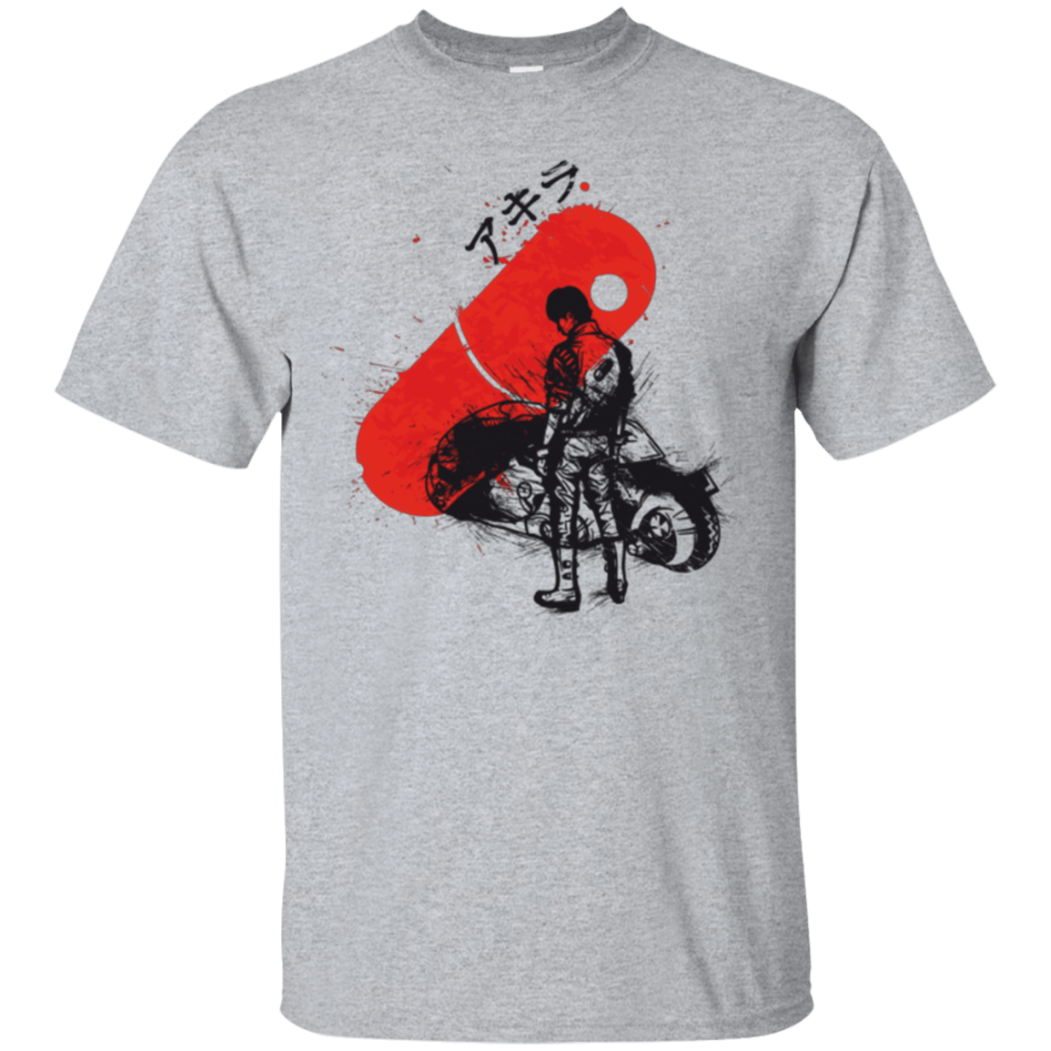 T-Shirts Sport Grey / Small RED SUN AKIRA T-Shirt