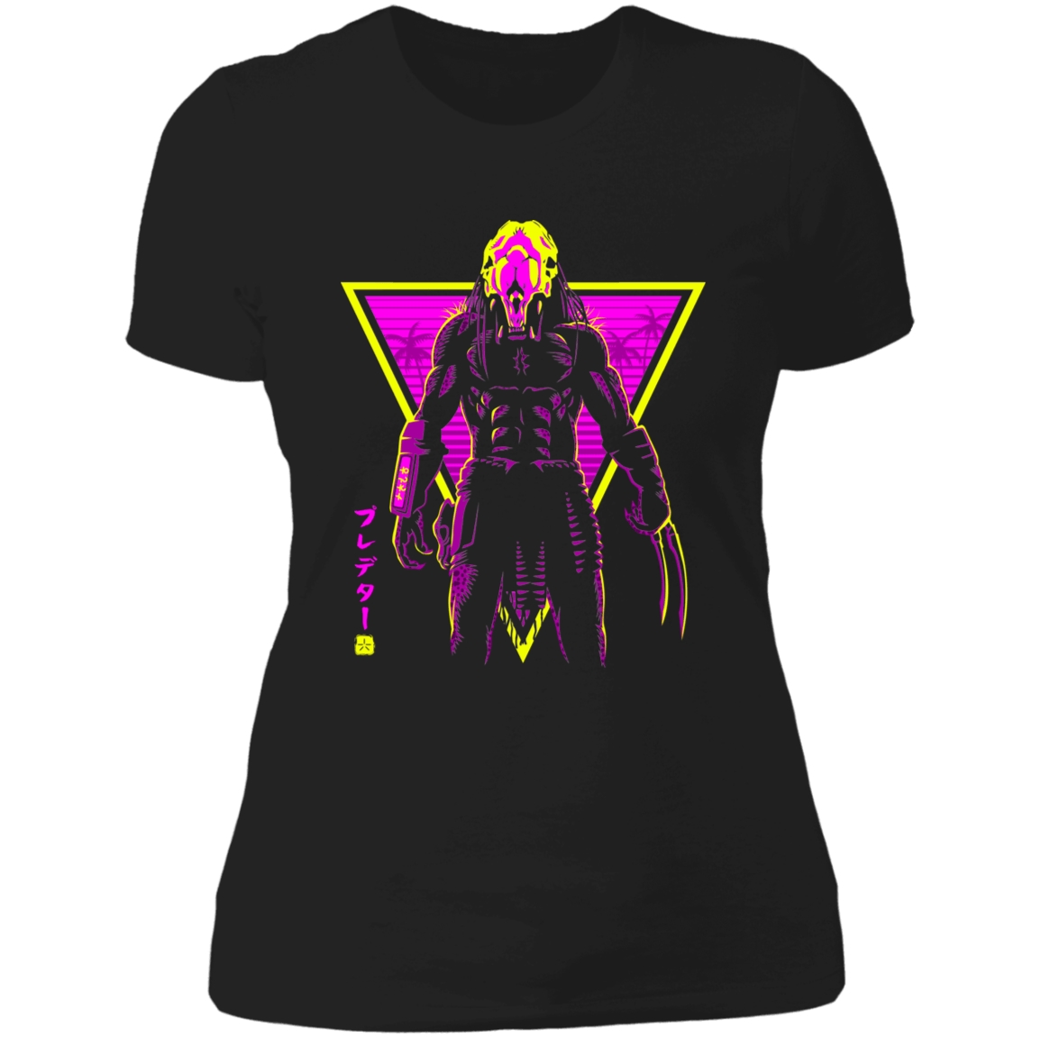 T-Shirts Black / X-Small Retro Predator Women's Premium T-Shirt