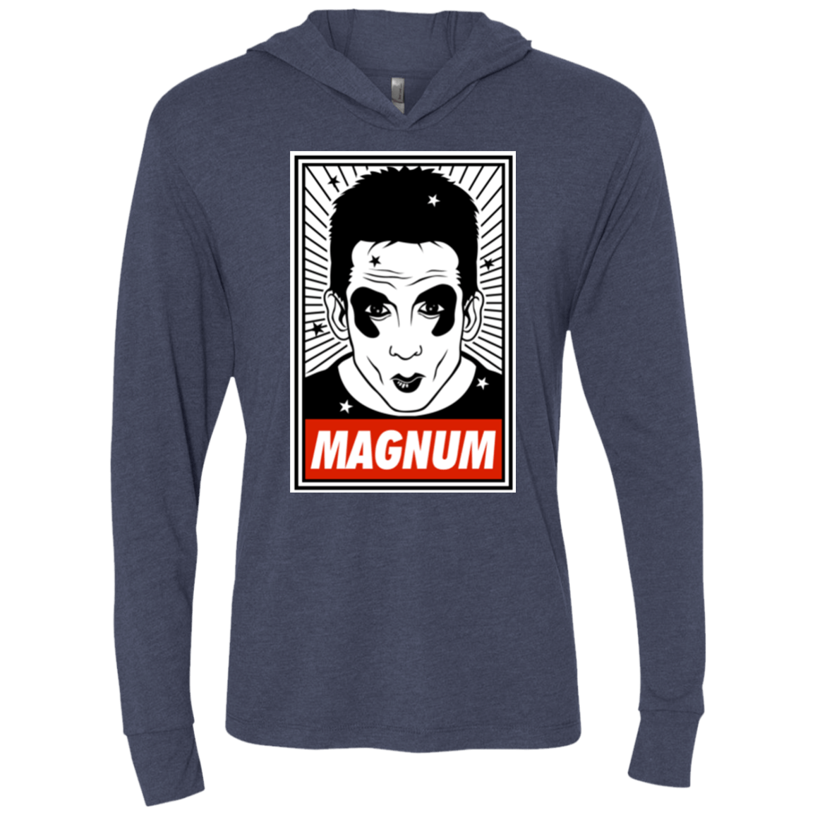 T-Shirts Vintage Navy / X-Small Ridiculously good looking Triblend Long Sleeve Hoodie Tee