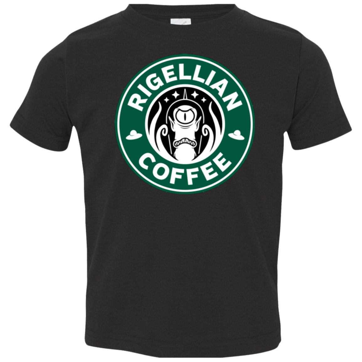 T-Shirts Black / 2T Rigellian Coffee Toddler Premium T-Shirt