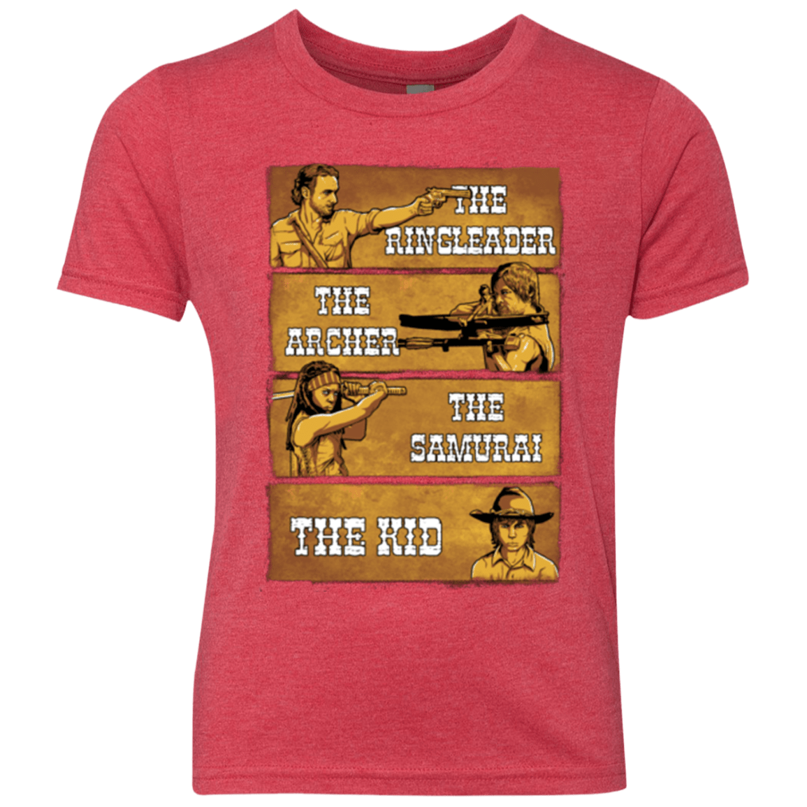 T-Shirts Vintage Red / YXS Ringleader Youth Triblend T-Shirt