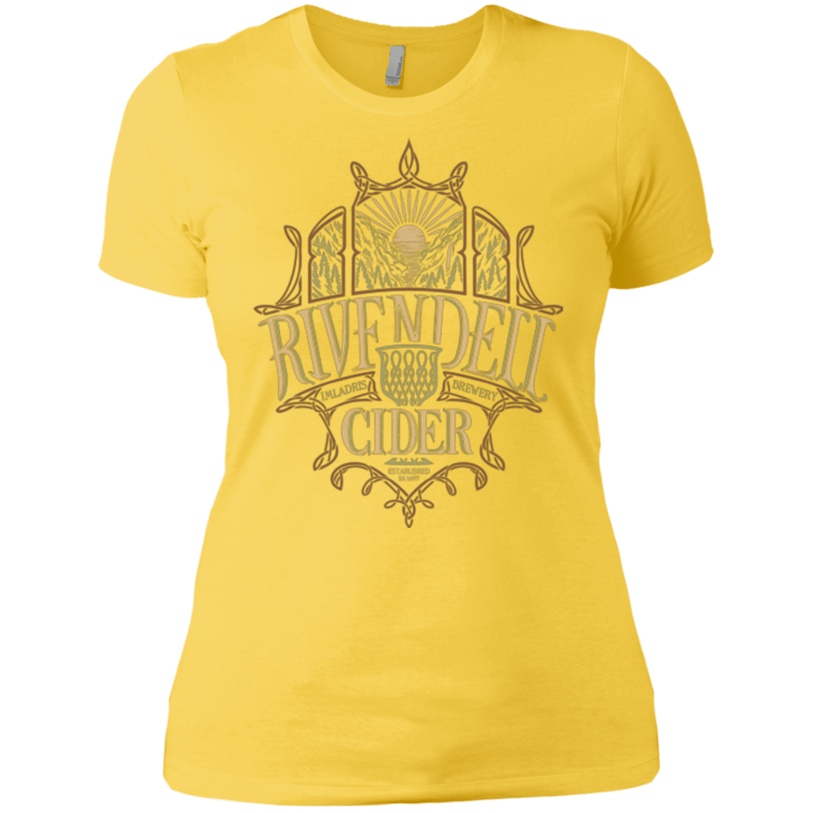 T-Shirts Vibrant Yellow / X-Small Rivendell Cider Women's Premium T-Shirt