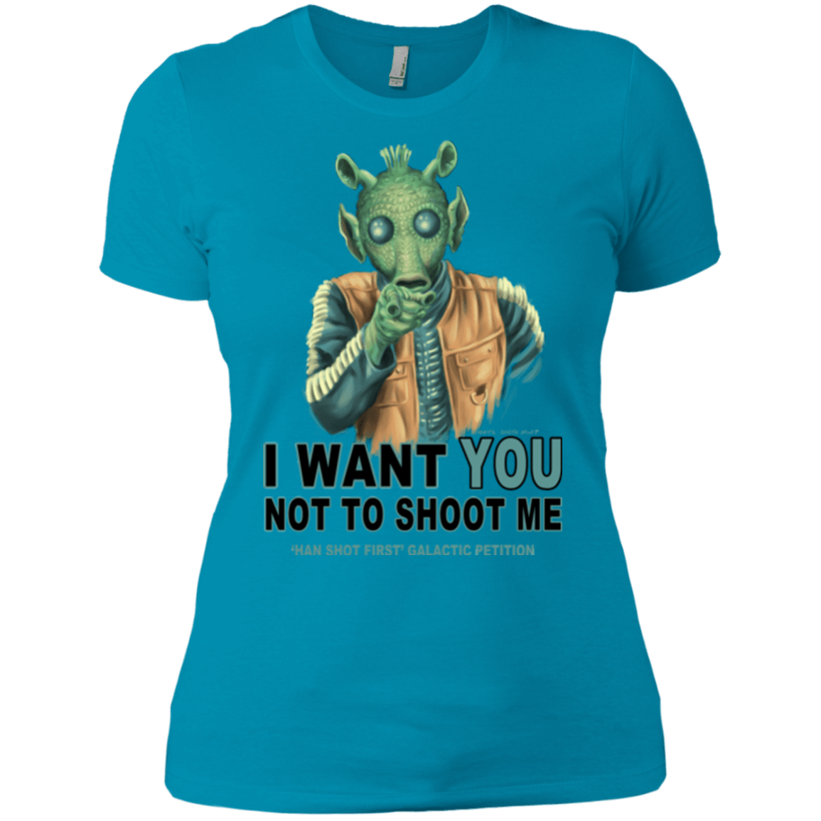 T-Shirts Turquoise / X-Small Rodian Petition Women's Premium T-Shirt