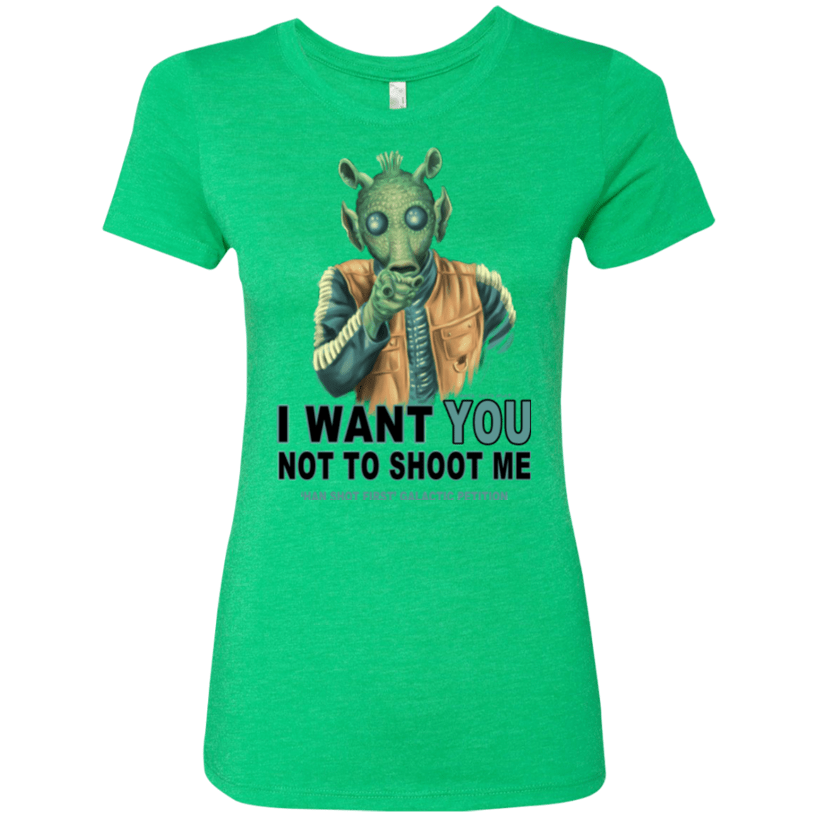 T-Shirts Envy / Small Rodian Petition Women's Triblend T-Shirt