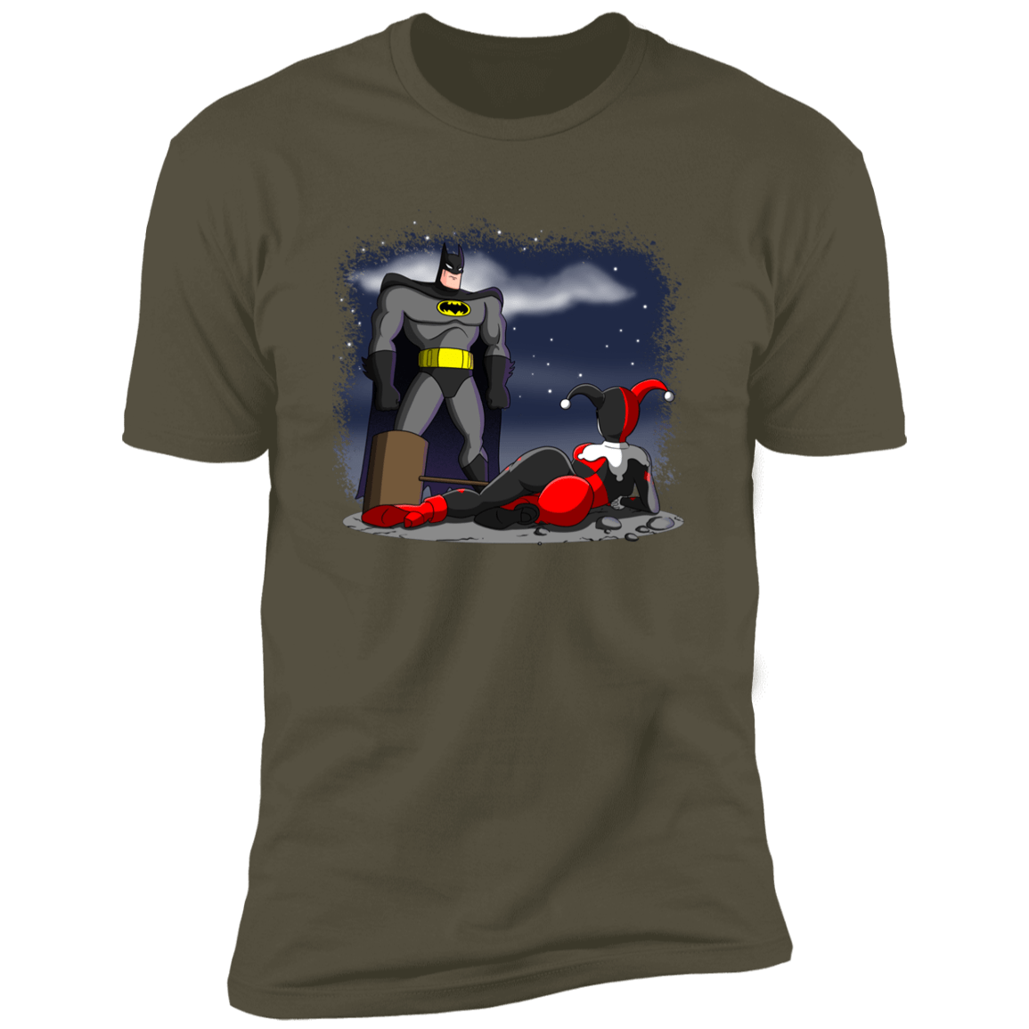 T-Shirts Military Green / S Rogue Quinn Men's Premium T-Shirt