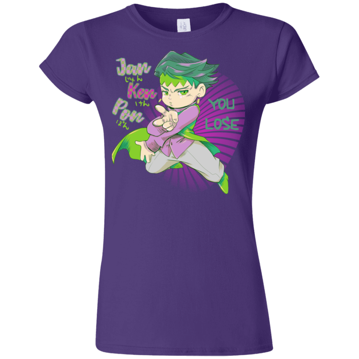 T-Shirts Purple / S Rohan Kishibe Junior Slimmer-Fit T-Shirt