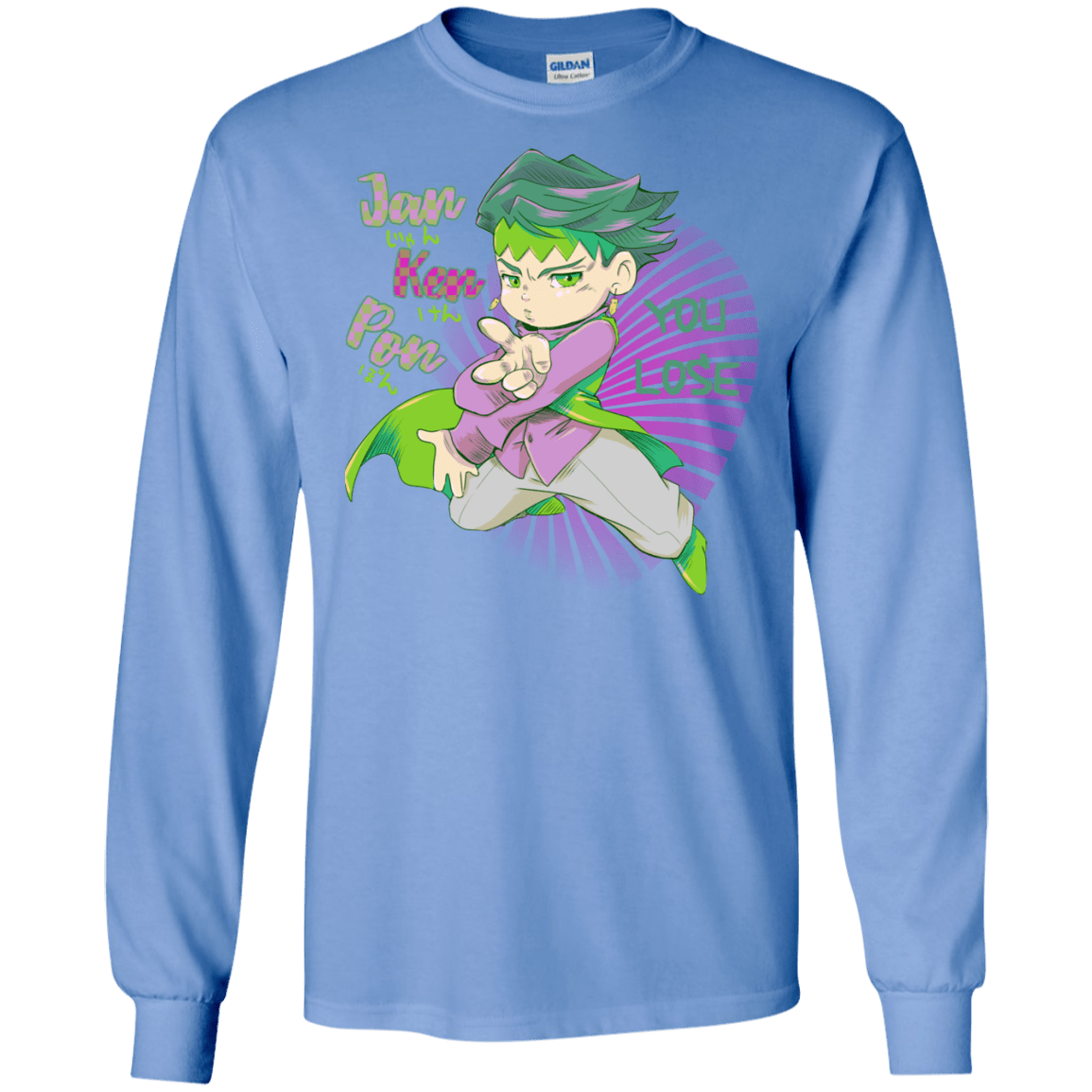 T-Shirts Carolina Blue / S Rohan Kishibe Men's Long Sleeve T-Shirt