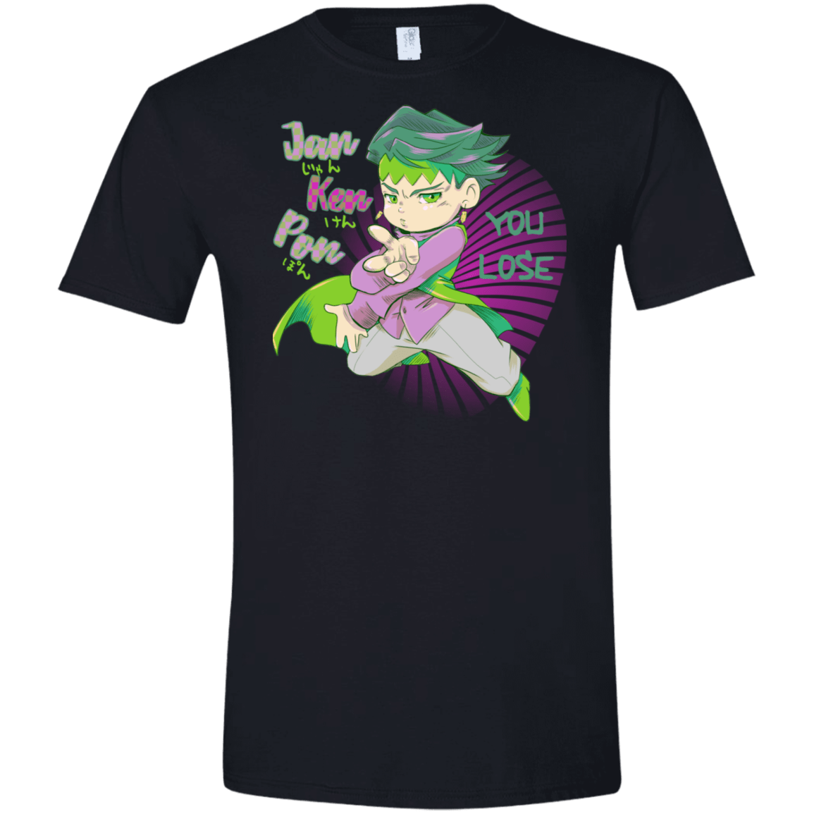 T-Shirts Black / X-Small Rohan Kishibe Men's Semi-Fitted Softstyle