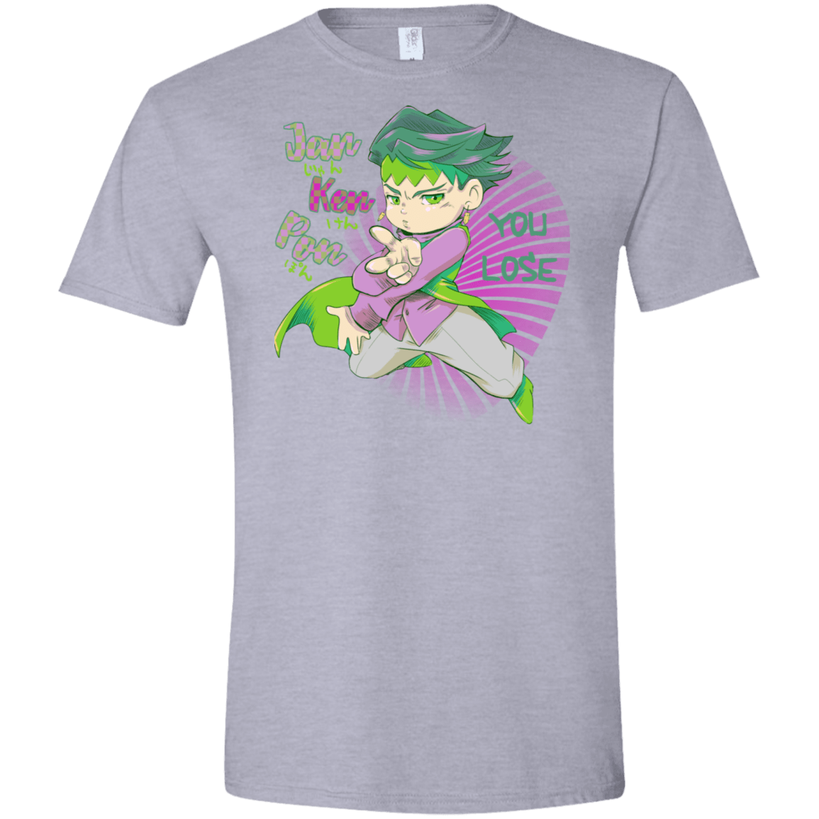 T-Shirts Sport Grey / X-Small Rohan Kishibe Men's Semi-Fitted Softstyle