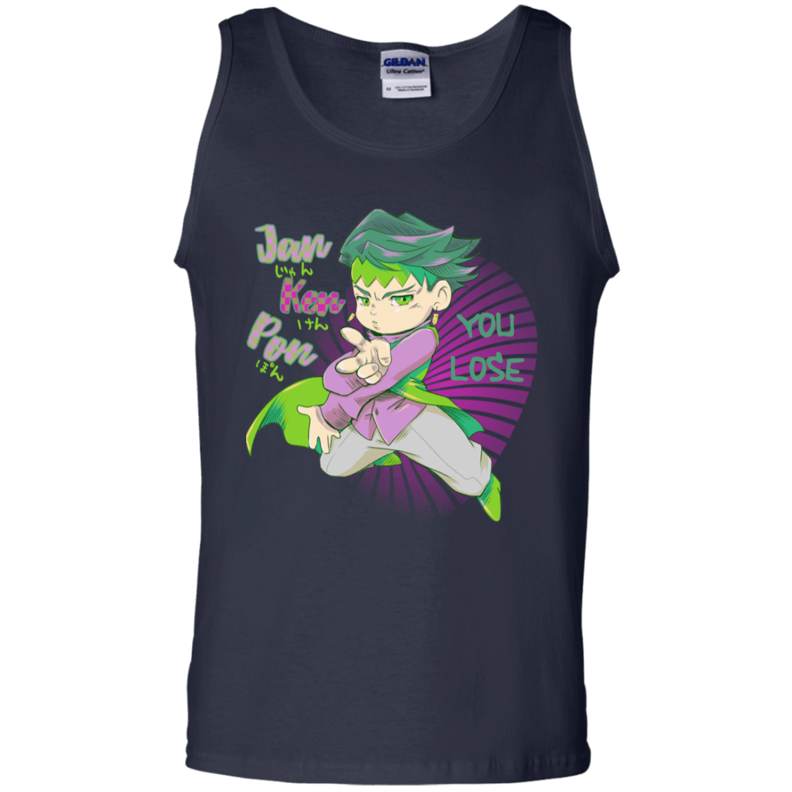 T-Shirts Navy / S Rohan Kishibe Men's Tank Top