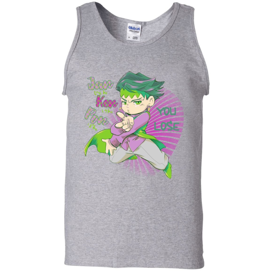 T-Shirts Sport Grey / S Rohan Kishibe Men's Tank Top