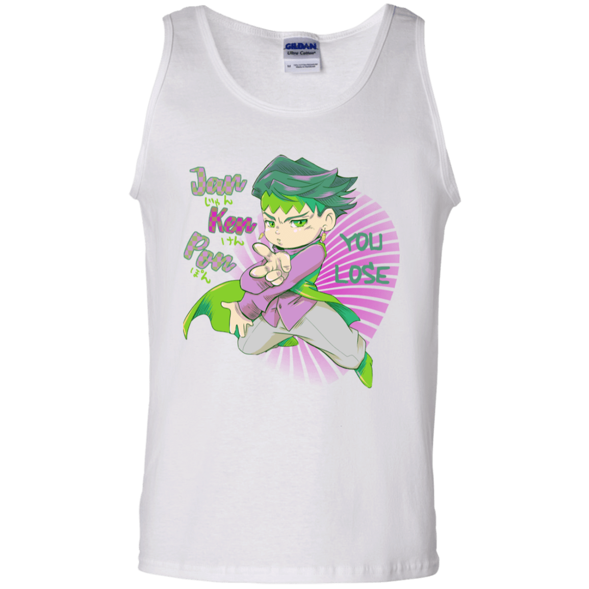 T-Shirts White / S Rohan Kishibe Men's Tank Top