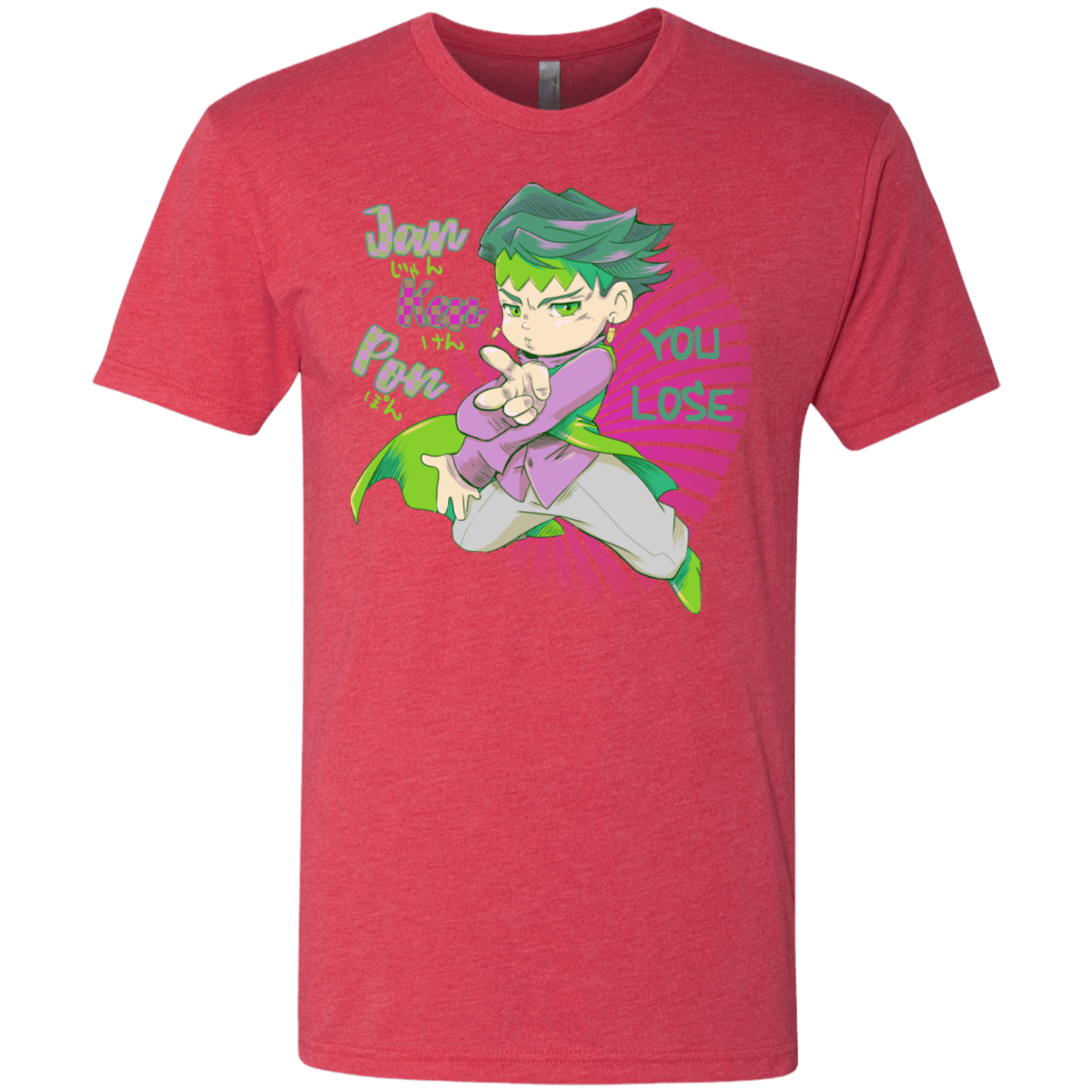 T-Shirts Vintage Red / S Rohan Kishibe Men's Triblend T-Shirt