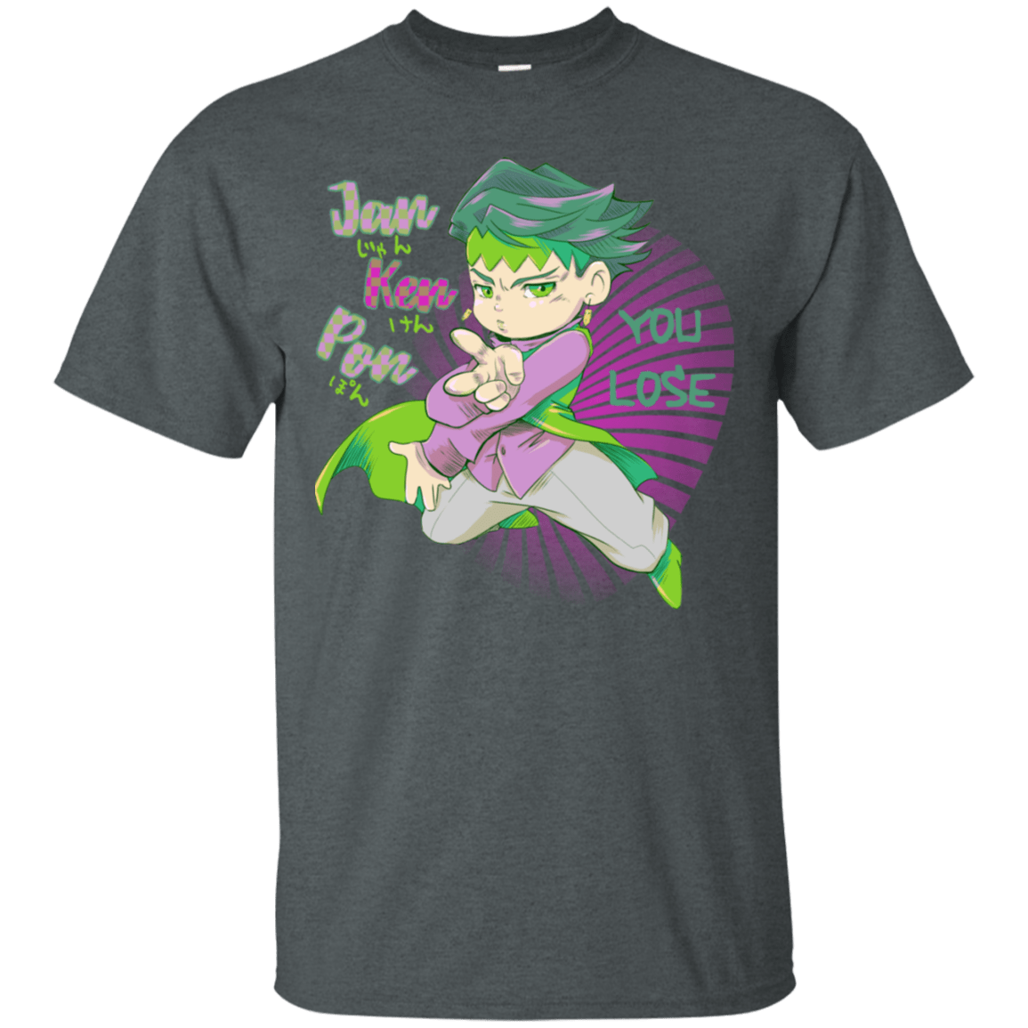 T-Shirts Dark Heather / S Rohan Kishibe T-Shirt