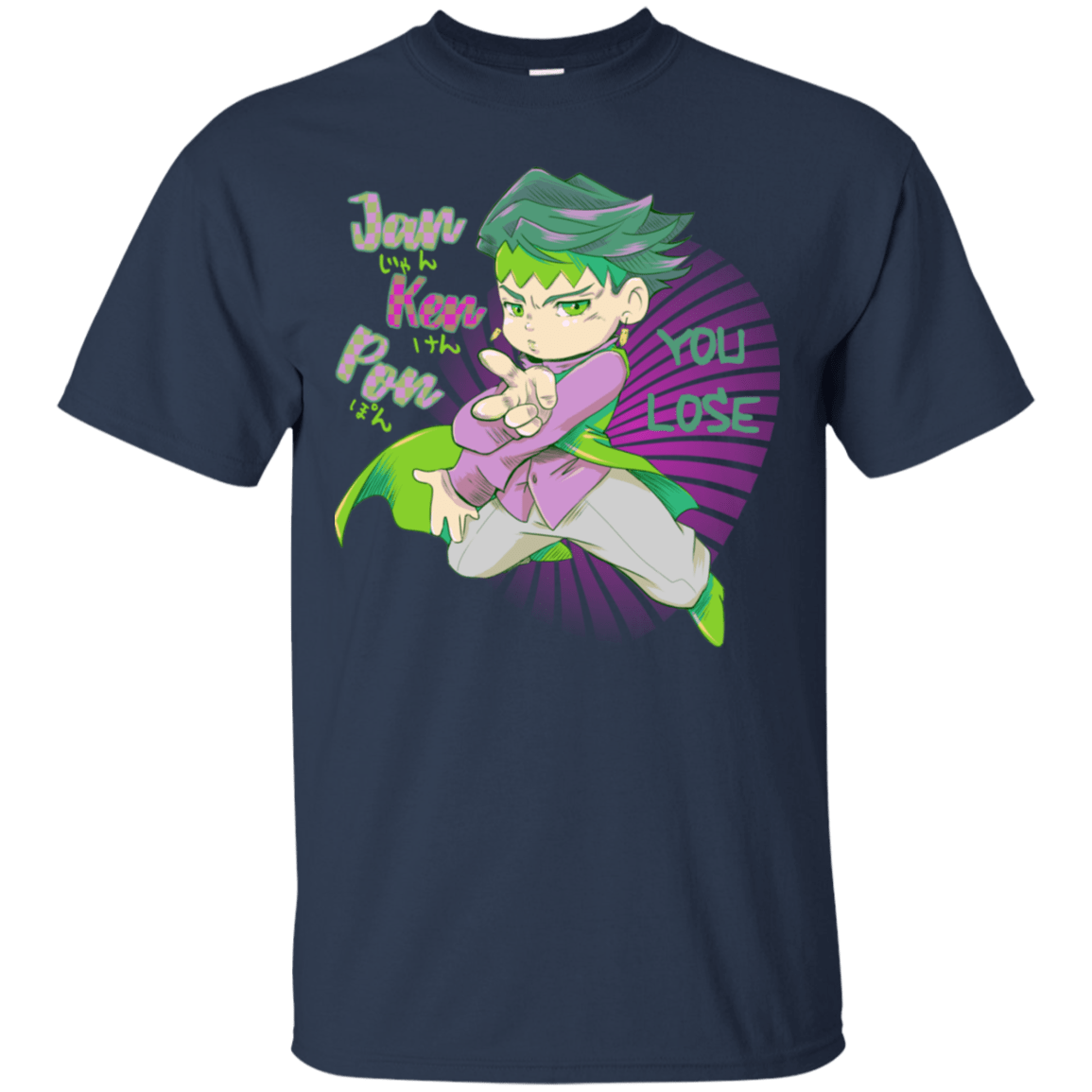 T-Shirts Navy / S Rohan Kishibe T-Shirt