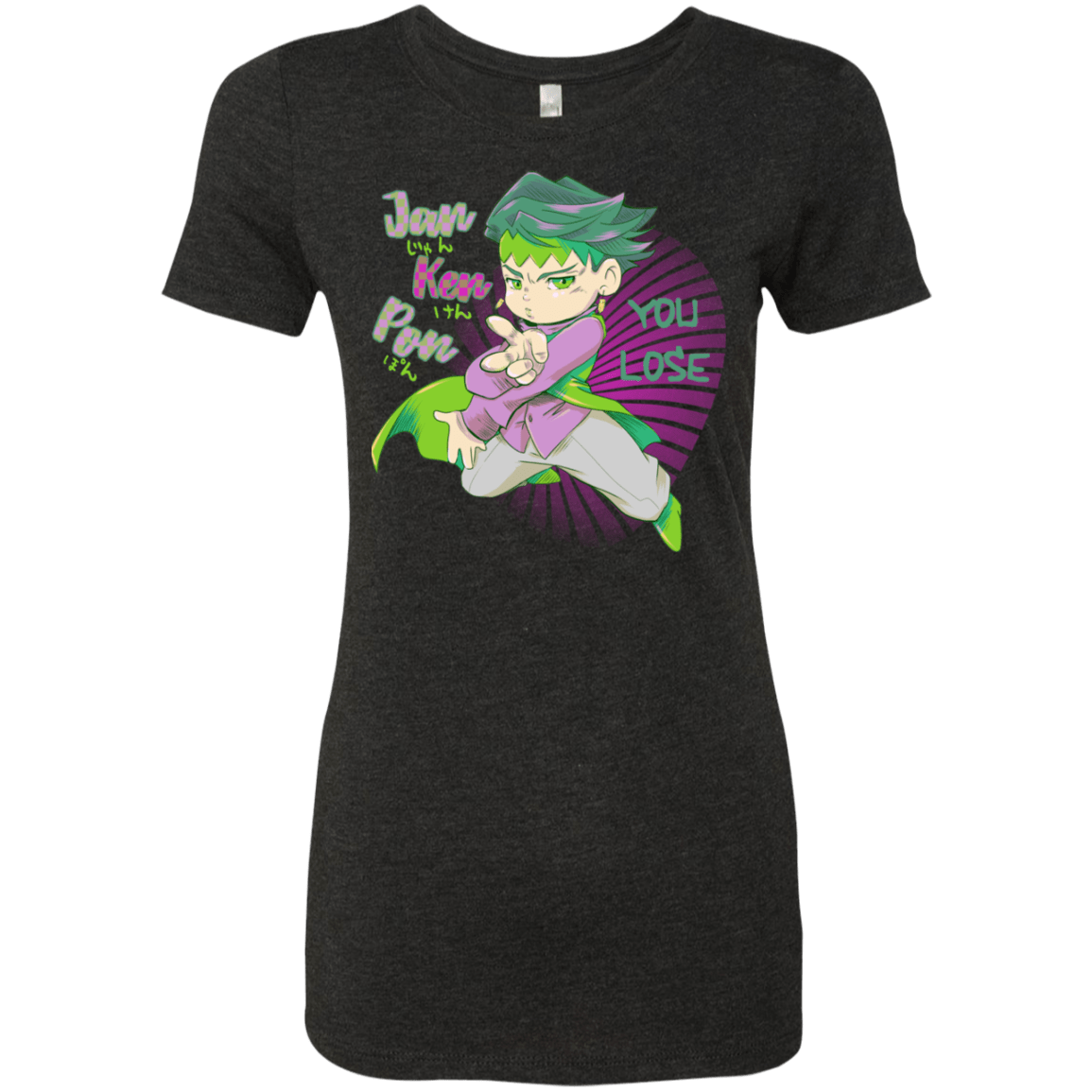 T-Shirts Vintage Black / S Rohan Kishibe Women's Triblend T-Shirt