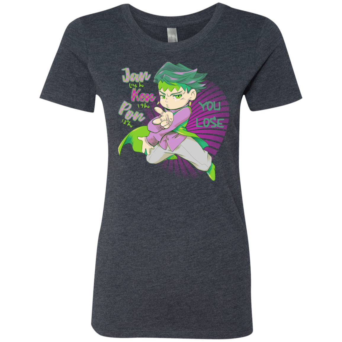 T-Shirts Vintage Navy / S Rohan Kishibe Women's Triblend T-Shirt