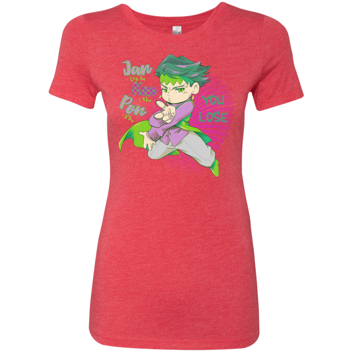 T-Shirts Vintage Red / S Rohan Kishibe Women's Triblend T-Shirt