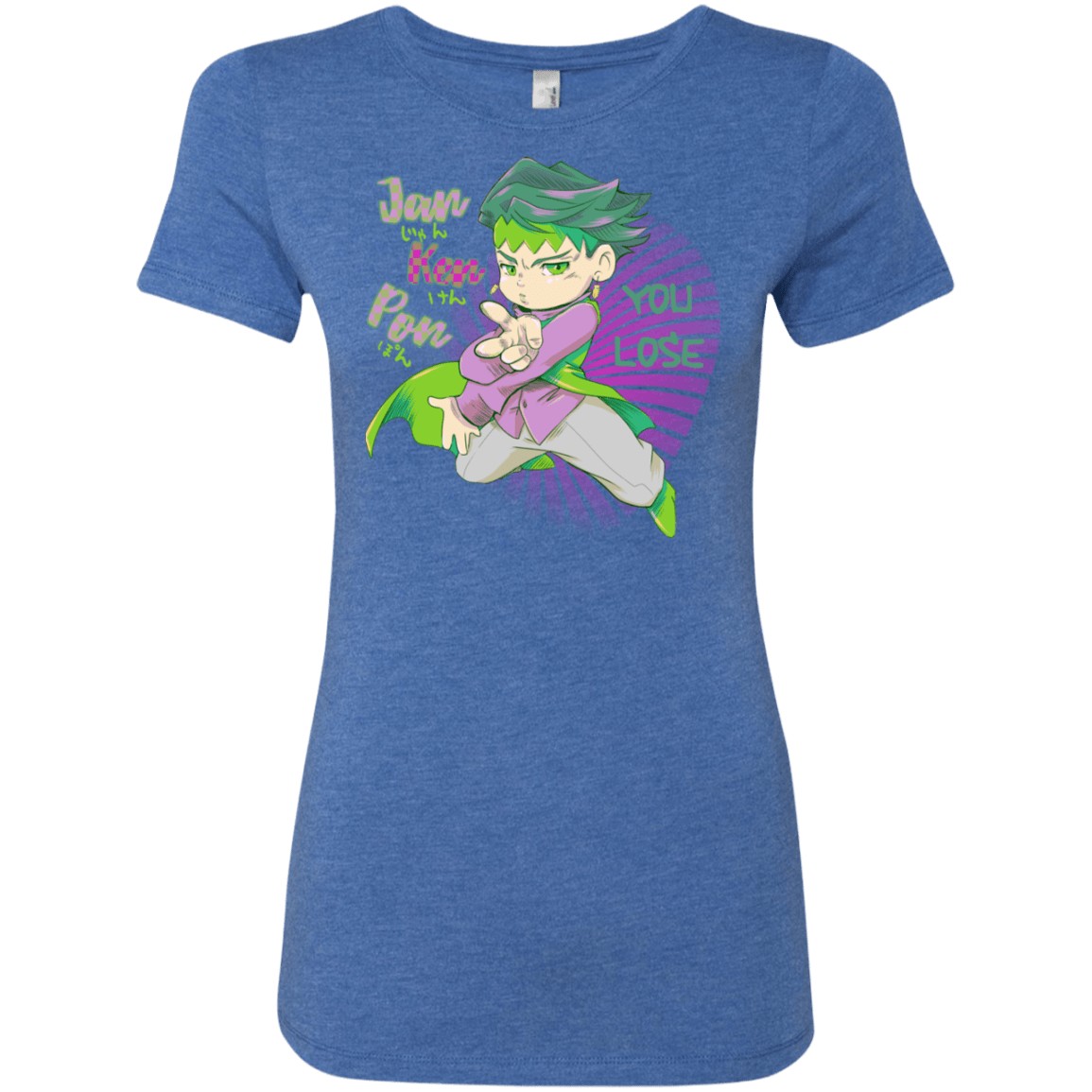 T-Shirts Vintage Royal / S Rohan Kishibe Women's Triblend T-Shirt