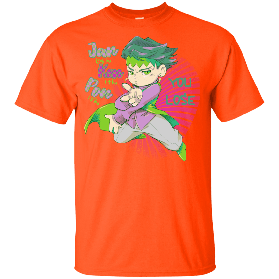 T-Shirts Orange / YXS Rohan Kishibe Youth T-Shirt
