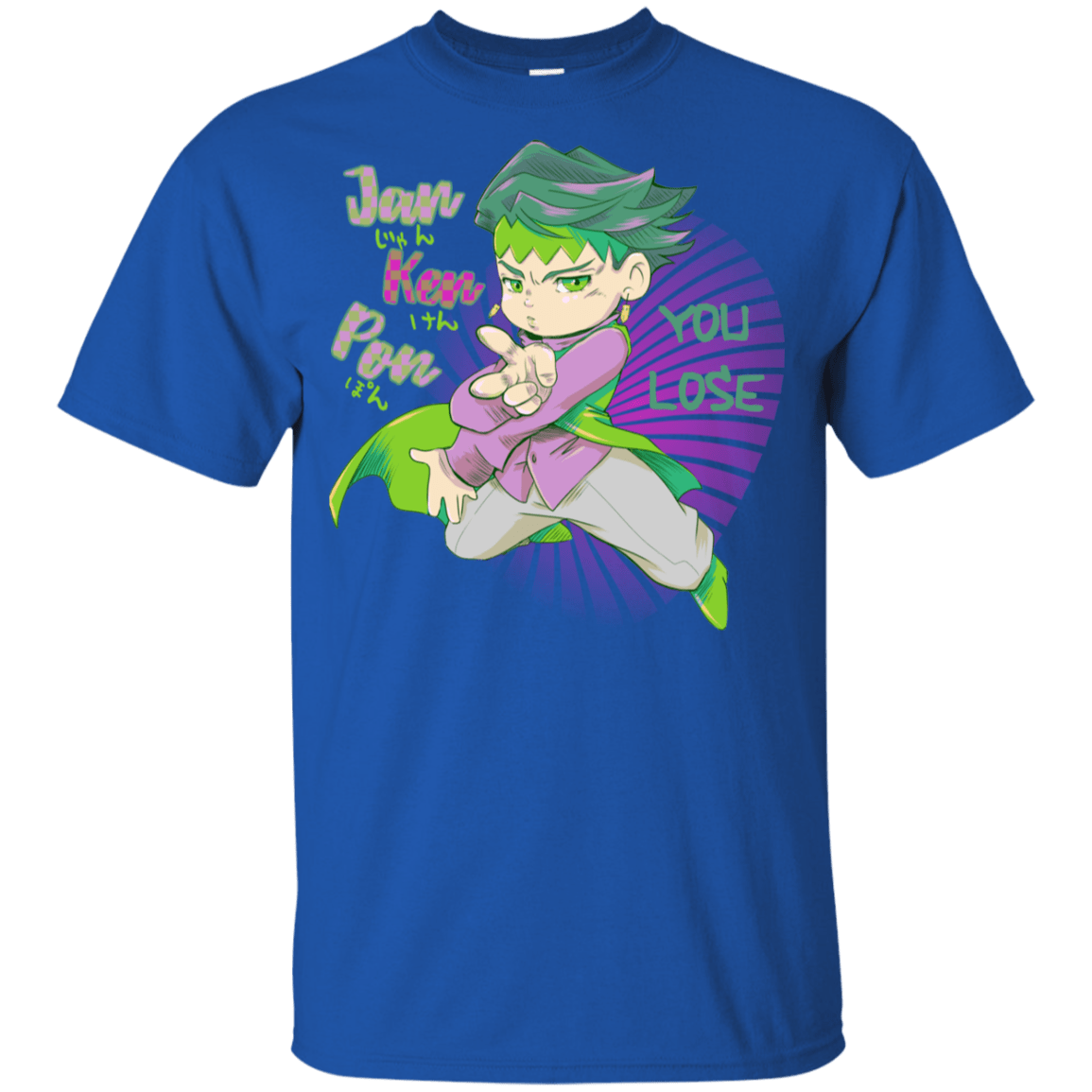 T-Shirts Royal / YXS Rohan Kishibe Youth T-Shirt