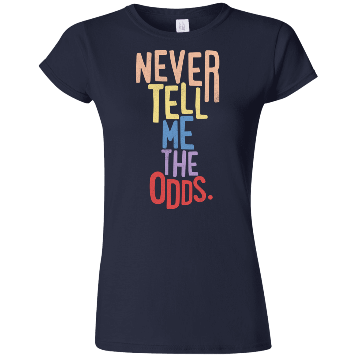 T-Shirts Navy / S Roll the Dice Junior Slimmer-Fit T-Shirt