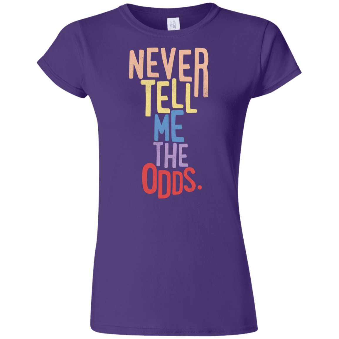 T-Shirts Purple / S Roll the Dice Junior Slimmer-Fit T-Shirt