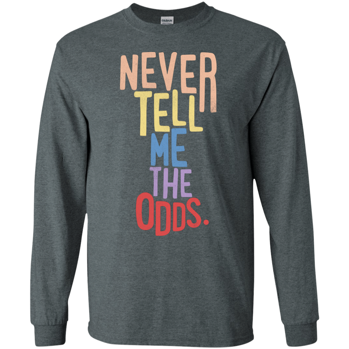 T-Shirts Dark Heather / S Roll the Dice Men's Long Sleeve T-Shirt