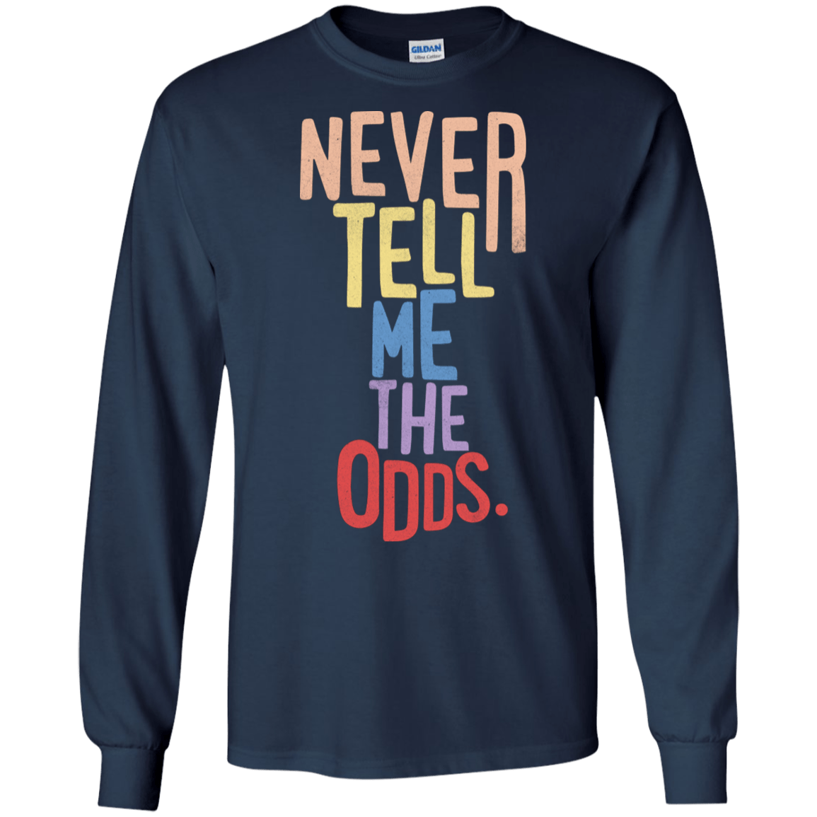 T-Shirts Navy / S Roll the Dice Men's Long Sleeve T-Shirt