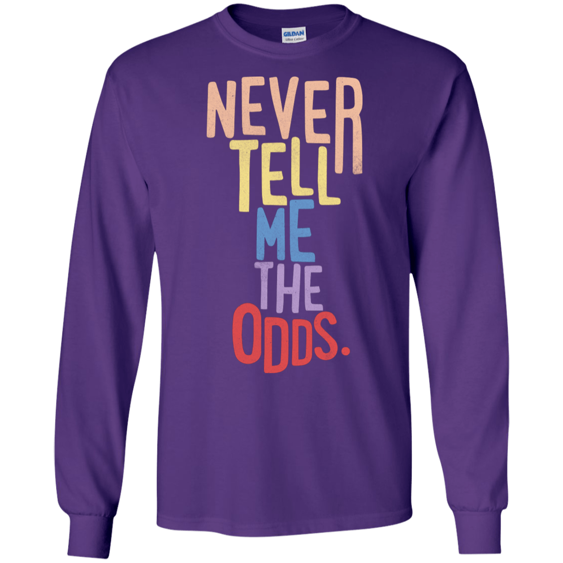 T-Shirts Purple / S Roll the Dice Men's Long Sleeve T-Shirt