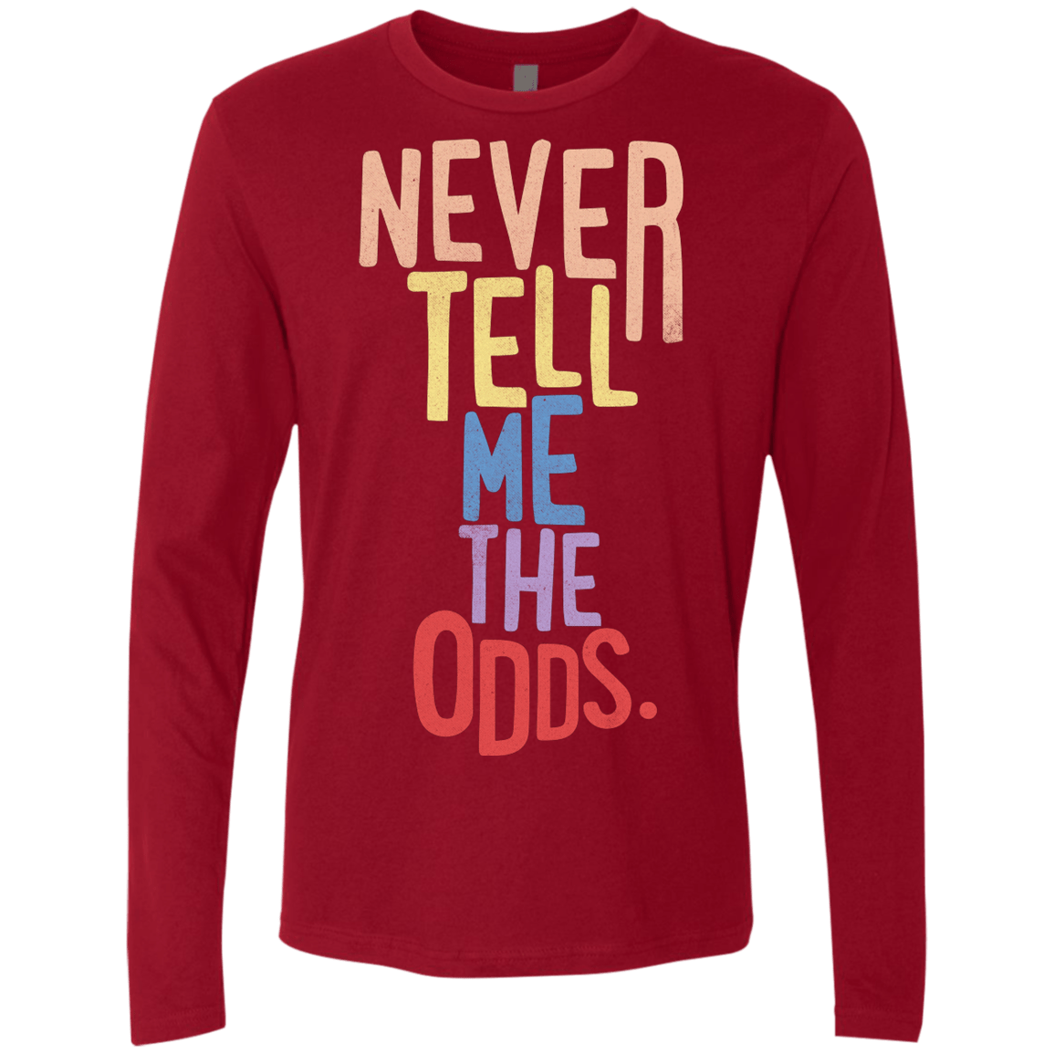 T-Shirts Cardinal / S Roll the Dice Men's Premium Long Sleeve