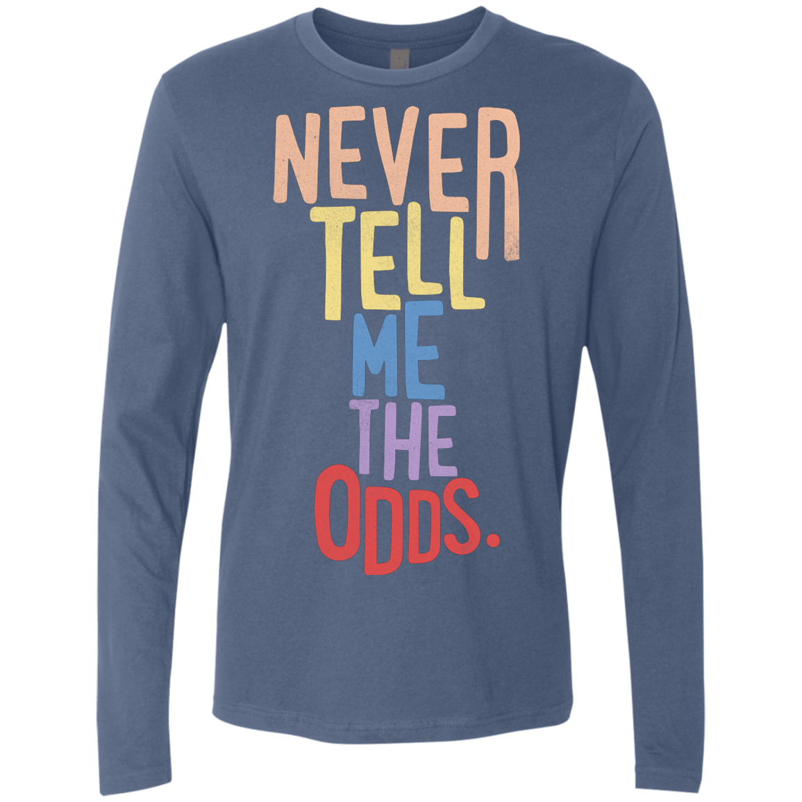 T-Shirts Indigo / S Roll the Dice Men's Premium Long Sleeve