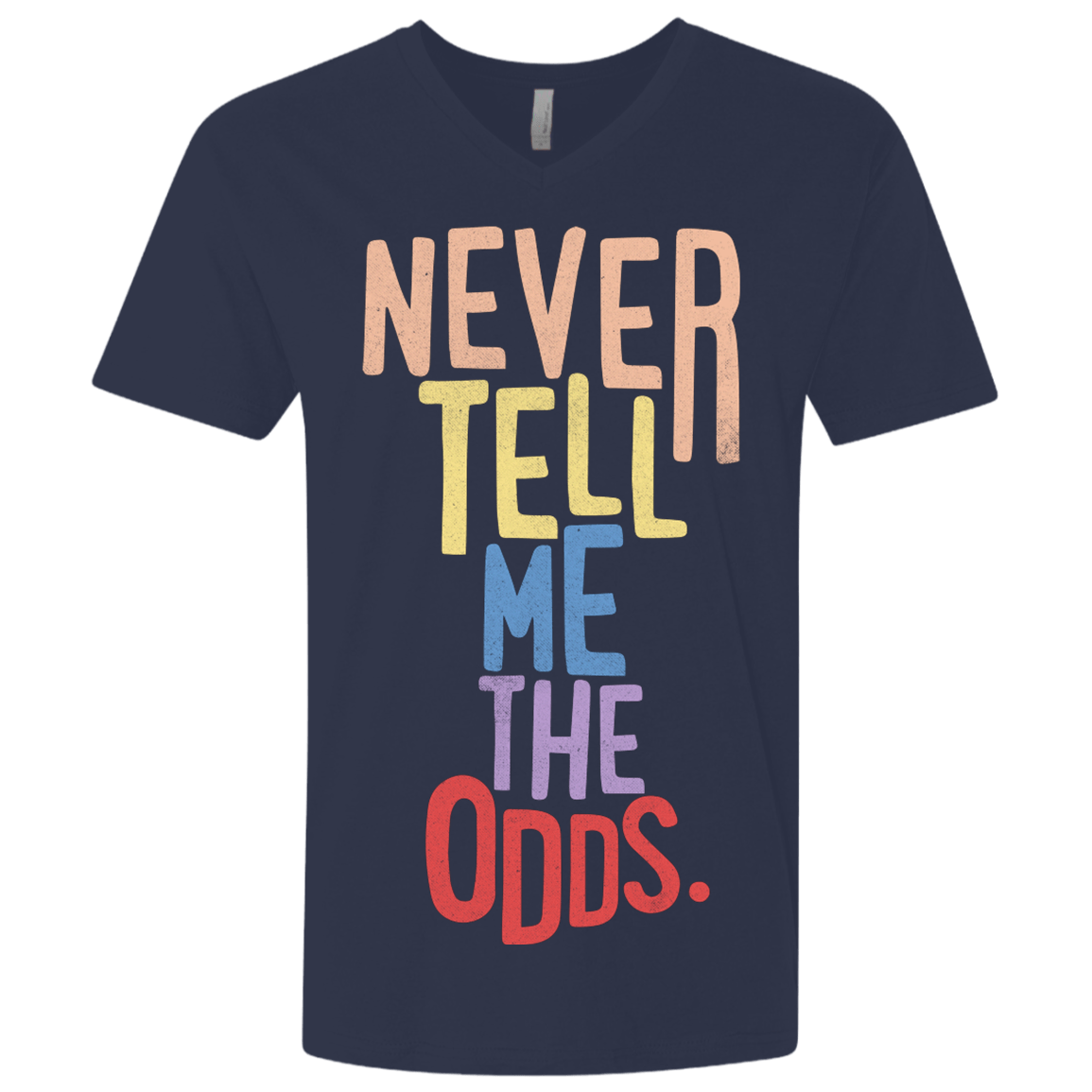 T-Shirts Midnight Navy / X-Small Roll the Dice Men's Premium V-Neck