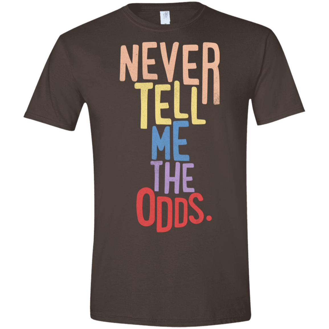 T-Shirts Dark Chocolate / S Roll the Dice Men's Semi-Fitted Softstyle